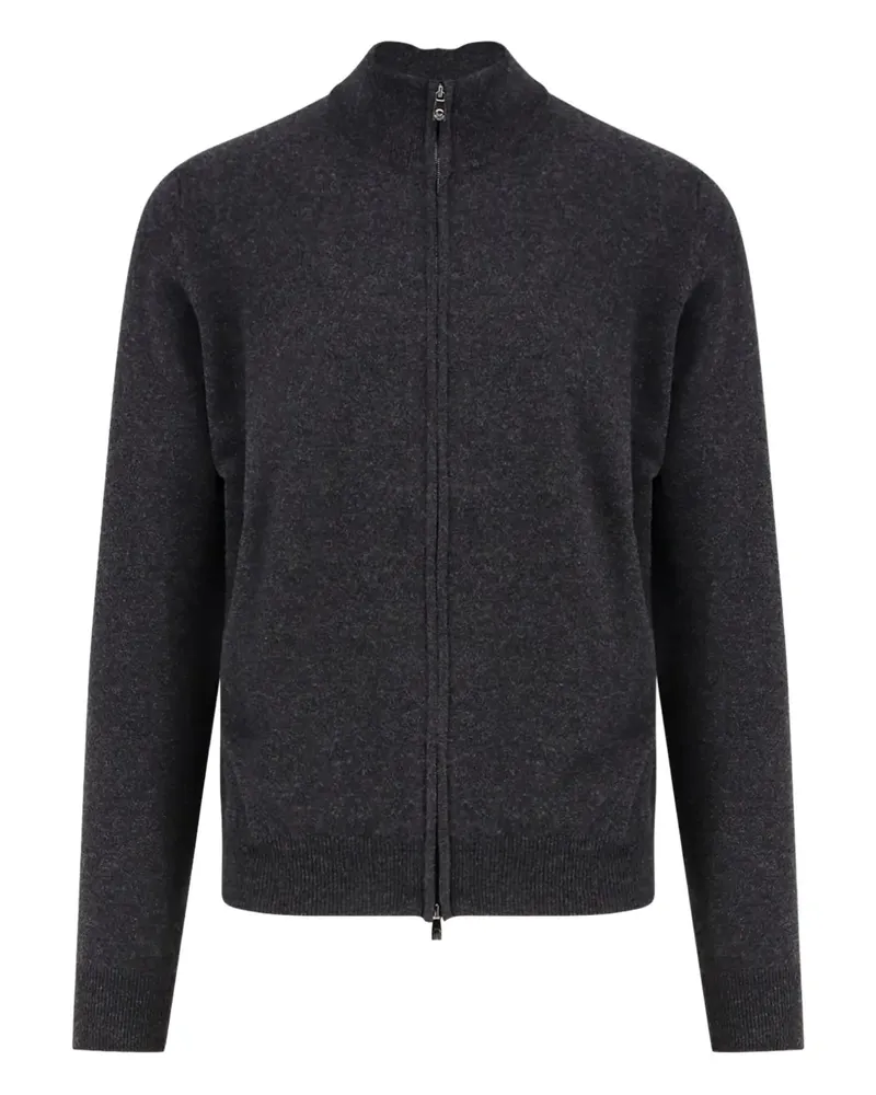 Corneliani Cardigan mit Reißverschluss - Grau Grau