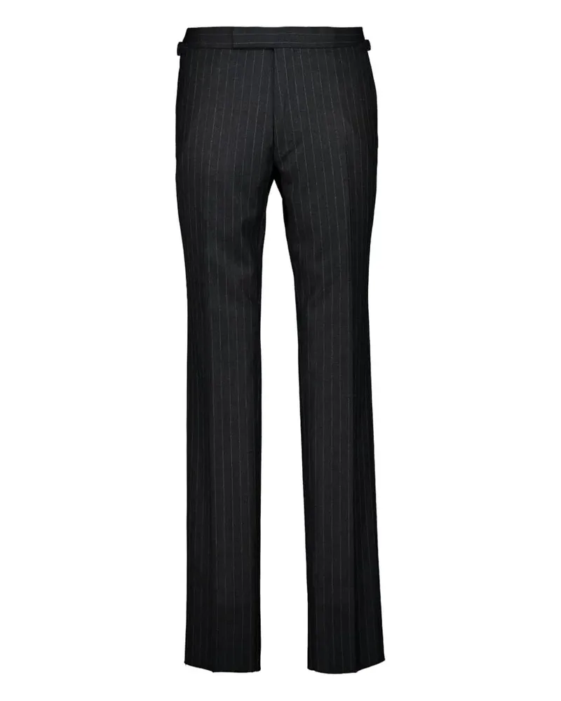 Tom Ford Klassische Hose mit Nadelstreifen - Schwarz Schwarz