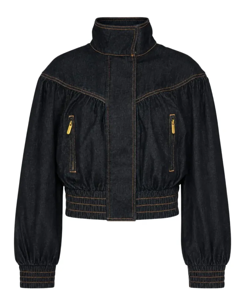 Zimmermann Jeansjacke mit Schleife - Blau Blau