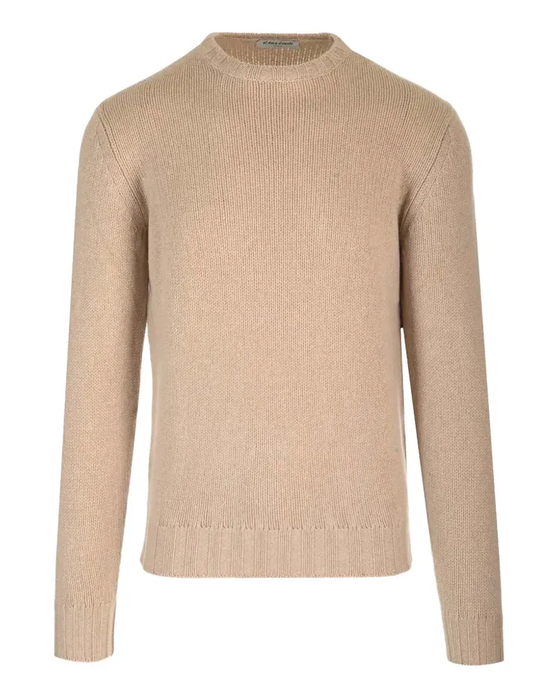 Al Duca D’Aosta 1902 ribbed-knit cashmere sweater - Nude Nude