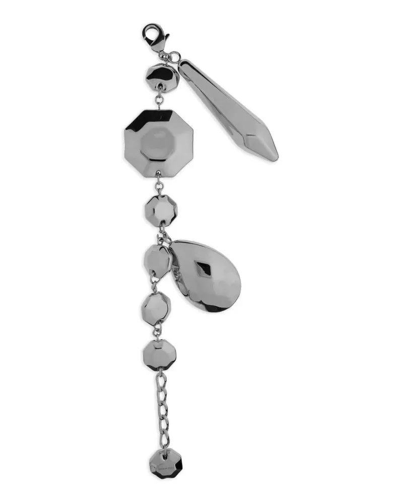 Maison Margiela geometric-charm bracelet - Silber Silber
