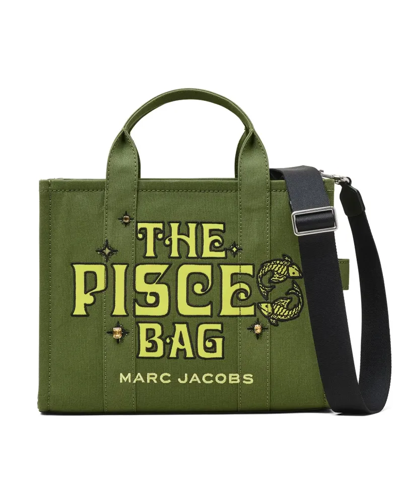 Marc Jacobs x Elijah Funk The Zodiac embroidered tote bag - Grün Grün