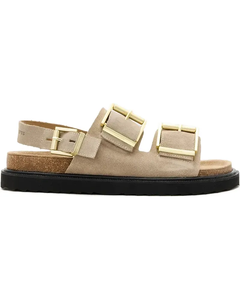 AllSaints Sandalen mit Schnalle - Nude Nude