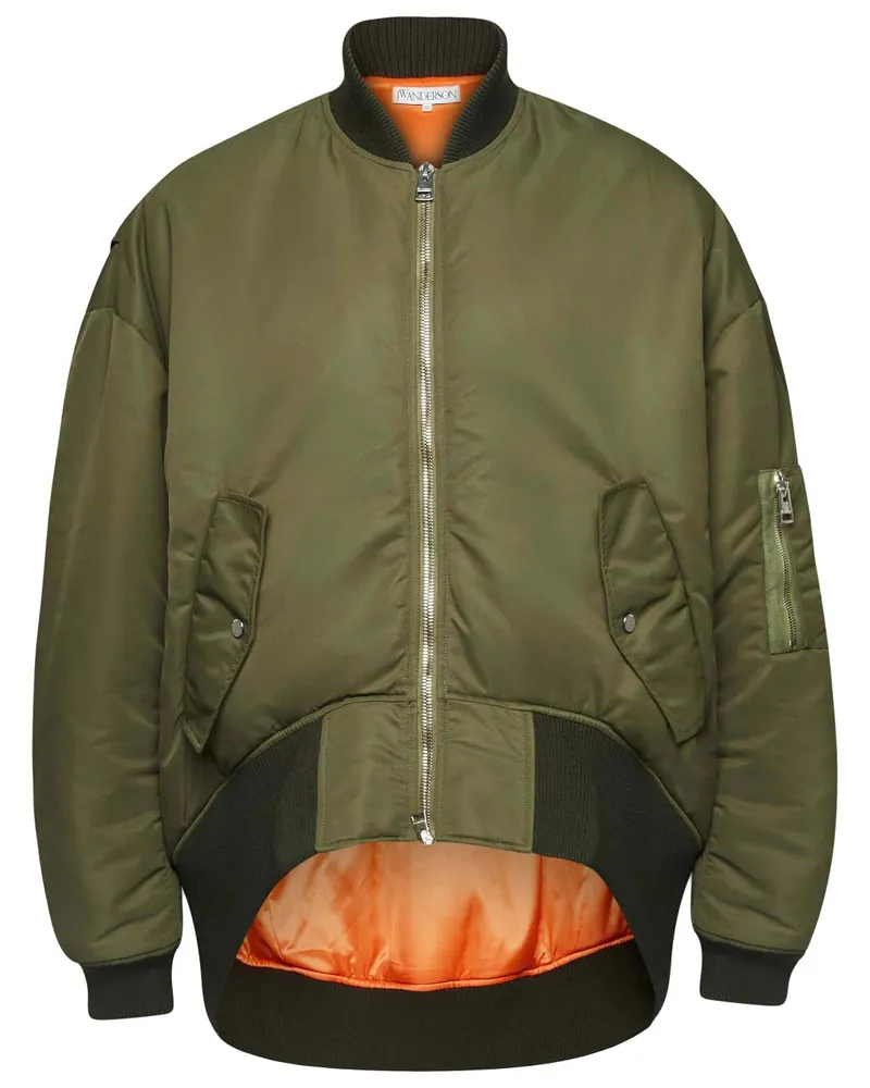 J.W.Anderson Asymmetrische Bomberjacke - Grün Grün
