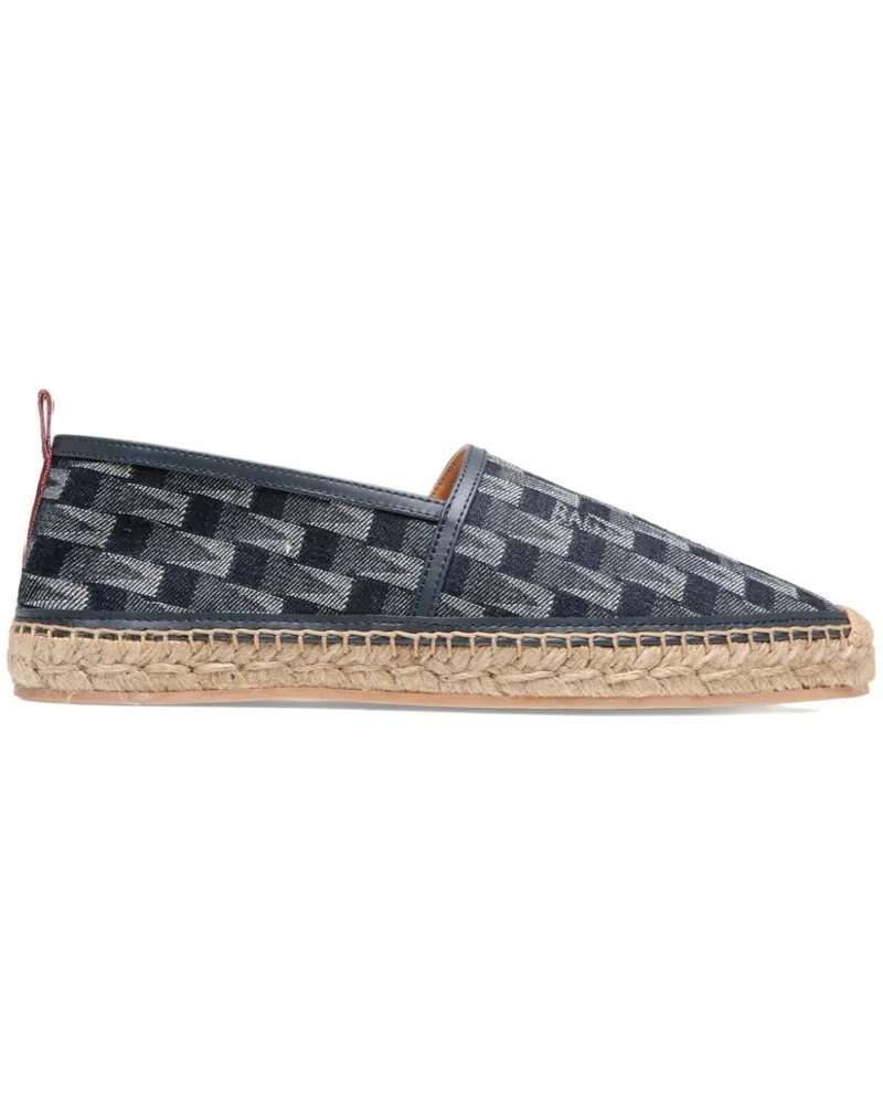 Bally Espadrilles mit geometrischem Muster - Schwarz Schwarz