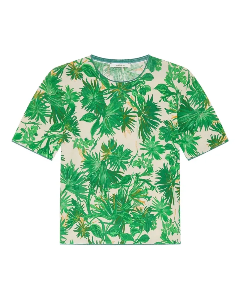 Maliparmi round-neck printed T-shirt - Grün Grün