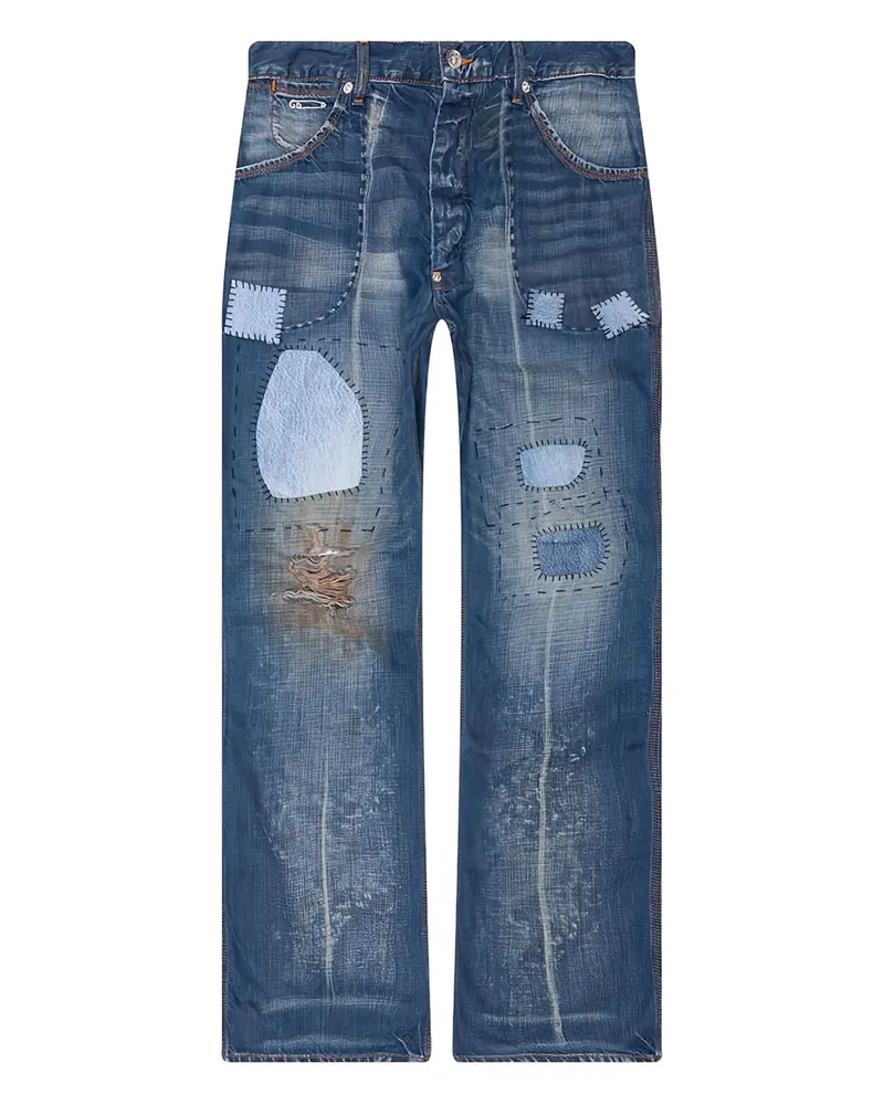 GALLERY DEPT. Jeans in Distressed-Optik - Blau Blau