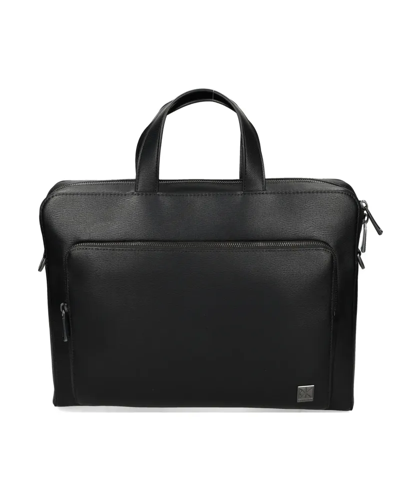 Calvin Klein Laptoptasche mit Reißverschluss - Schwarz Schwarz