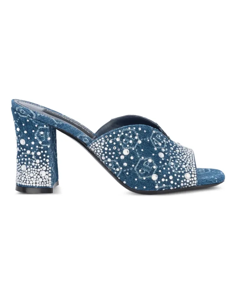 Philipp Plein monogram sandals - Blau Blau