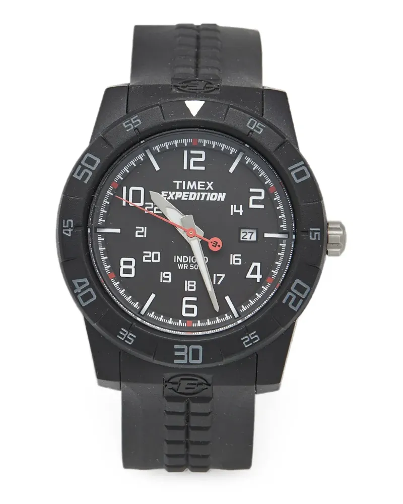Timex Expedition Indiglo Armbanduhr 43mm - Schwarz Schwarz