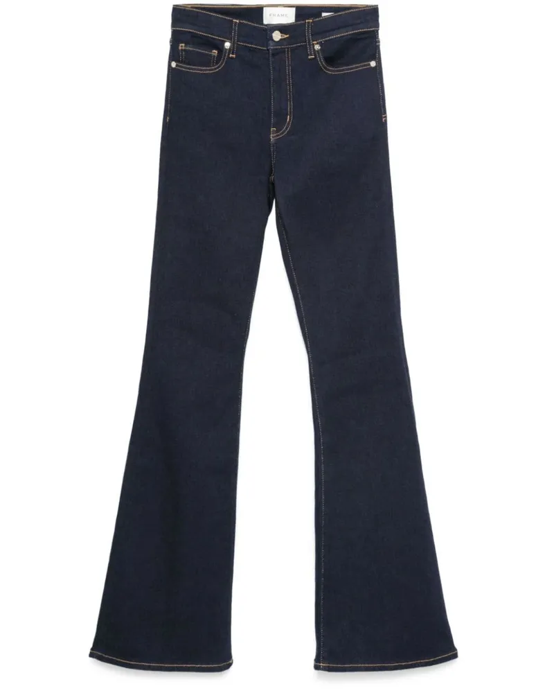 Frame Denim Le High Schlagjeans - Blau Blau