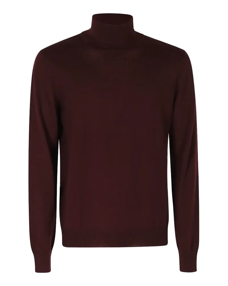 Tagliatore Miles Pullover mit Rollkragen - Rot Rot