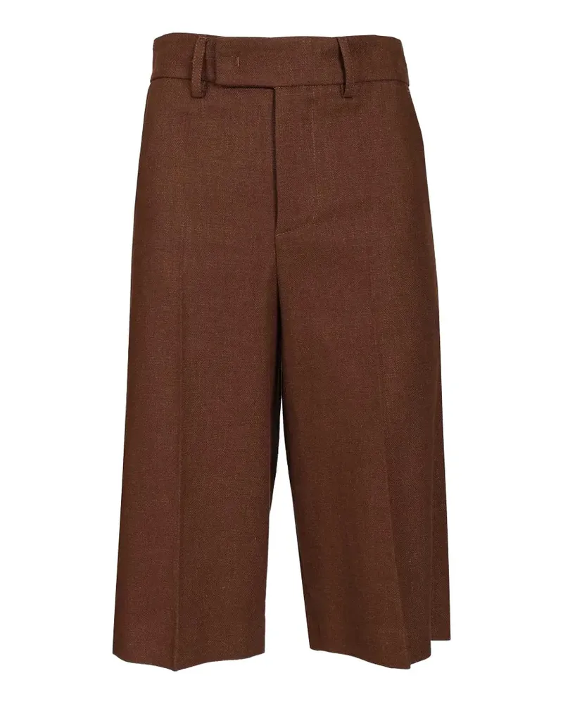 Al Duca D’Aosta 1902 Shorts mit Bügelfalten - Braun Braun