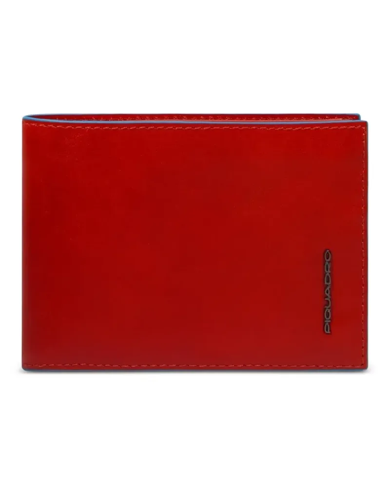 Piquadro logo-lettering wallet - Rot Rot