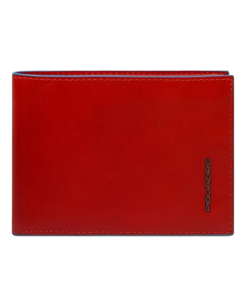 Piquadro logo-lettering wallet - Rot Rot