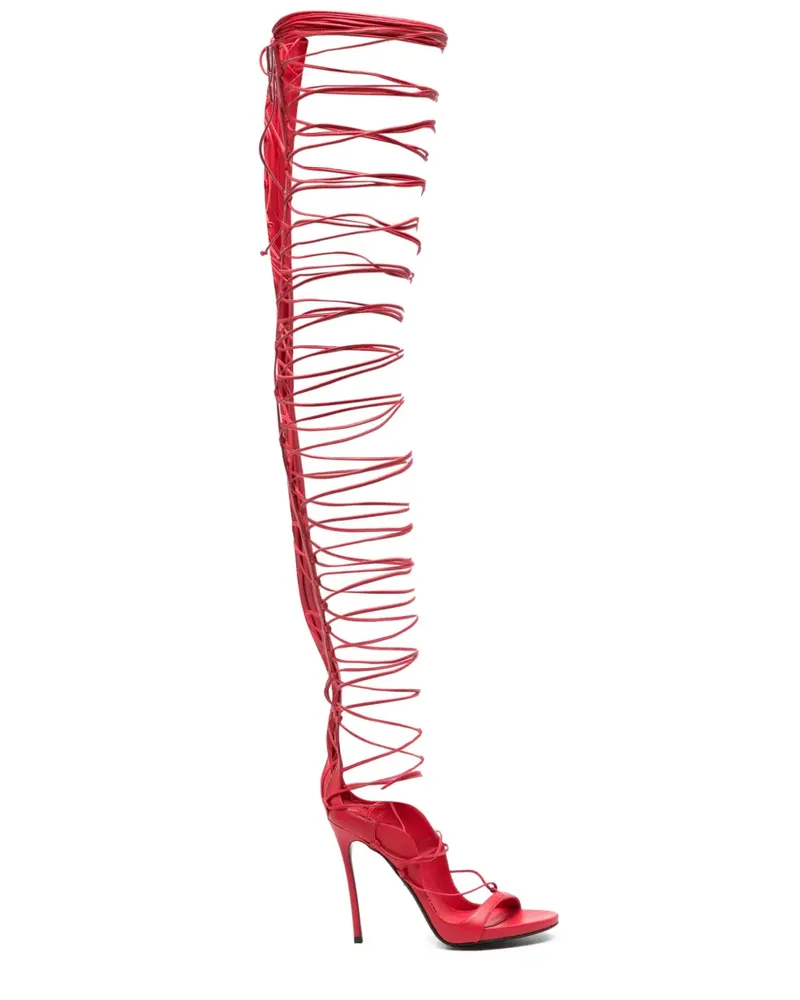 Dsquared2 Stiletto-Sandalen - Rot Rot
