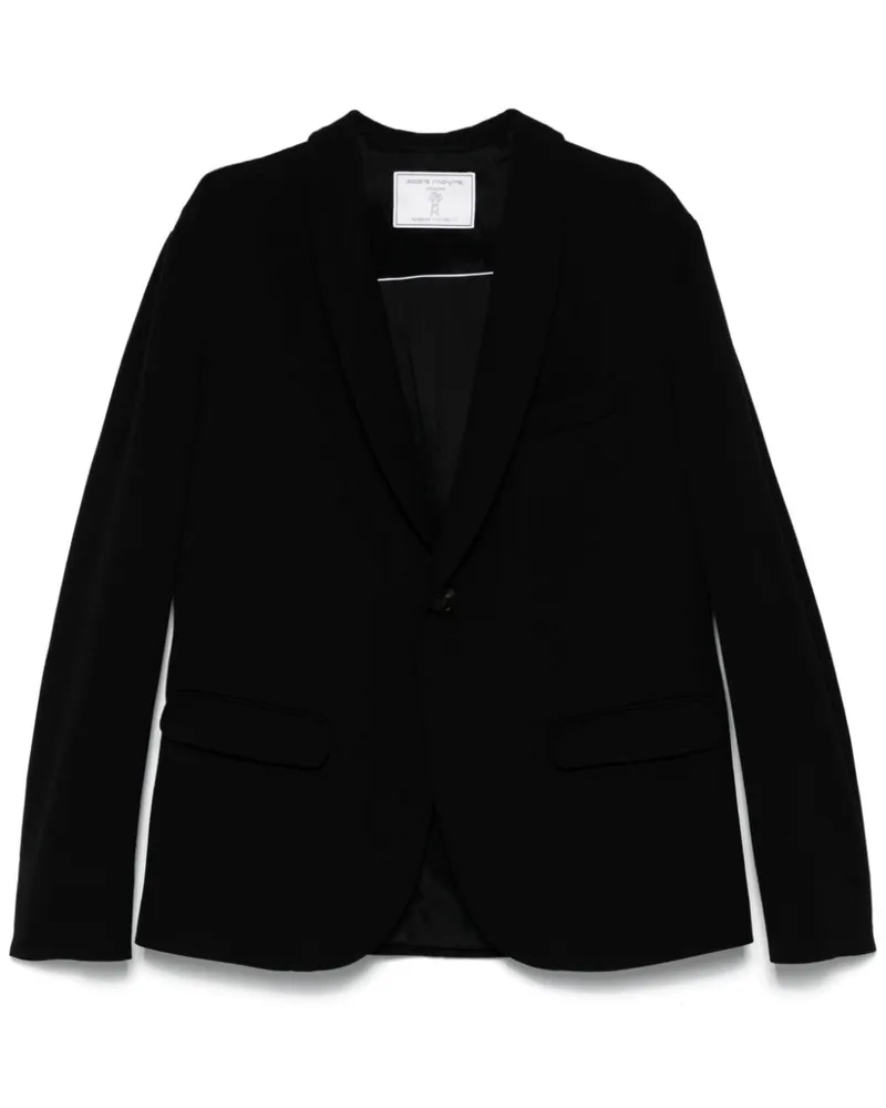 Société Anonyme Blazer aus Wolle Schwarz