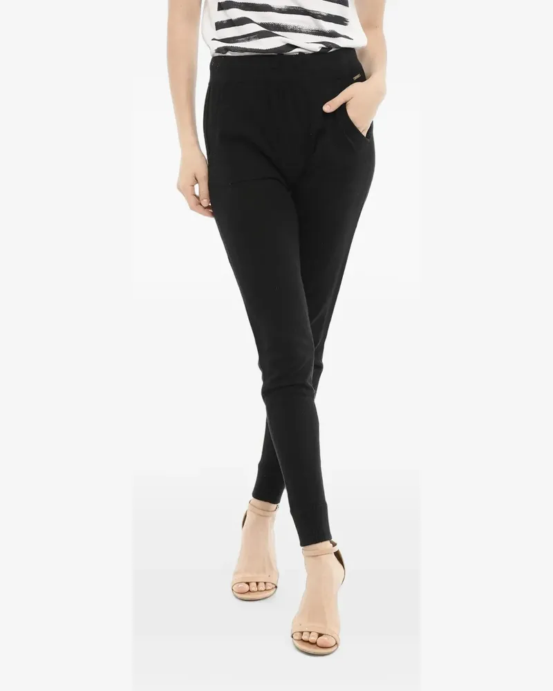Woolrich mesh-panelled drawstring trousers - Schwarz Schwarz