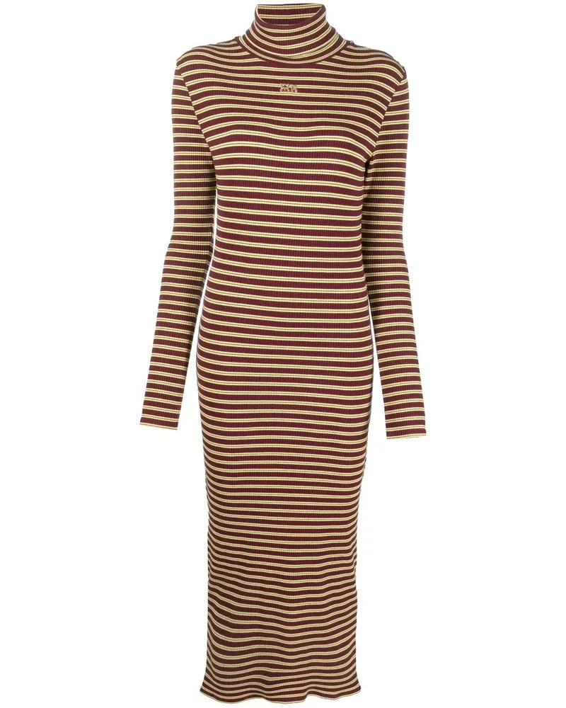 Wales Bonner Gestricktes Kleid mit Rollkragen - Schwarz Schwarz
