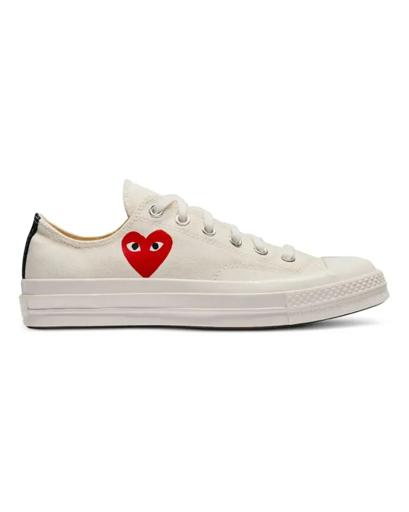 Comme des Garçons x Converse Chuck 70 Sneakers mit Herzmotiv - Nude Nude