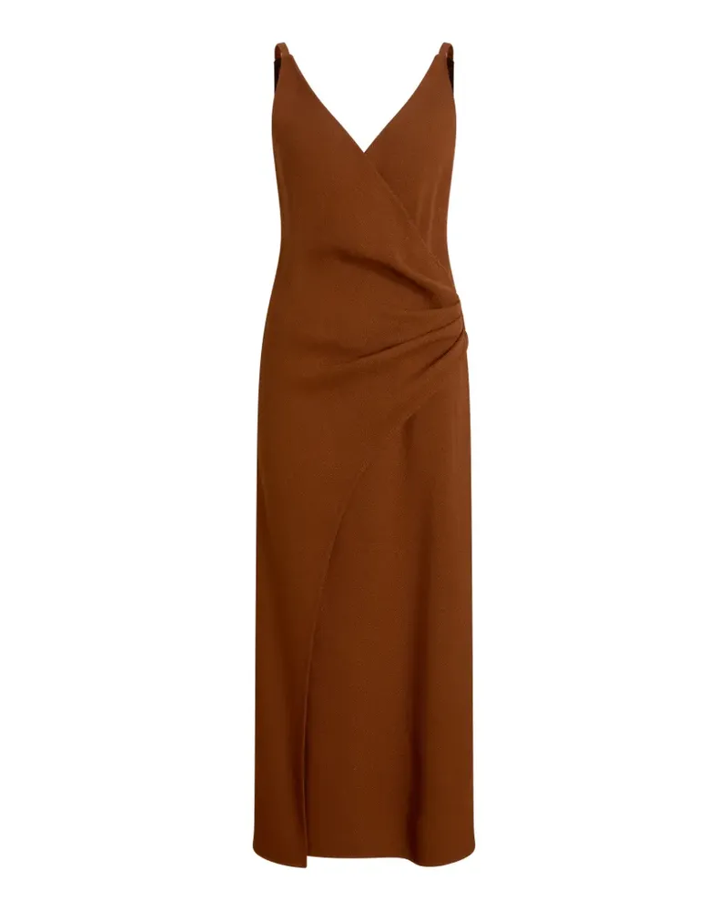 Proenza Schouler Noema dress in heavy sable - Braun Braun