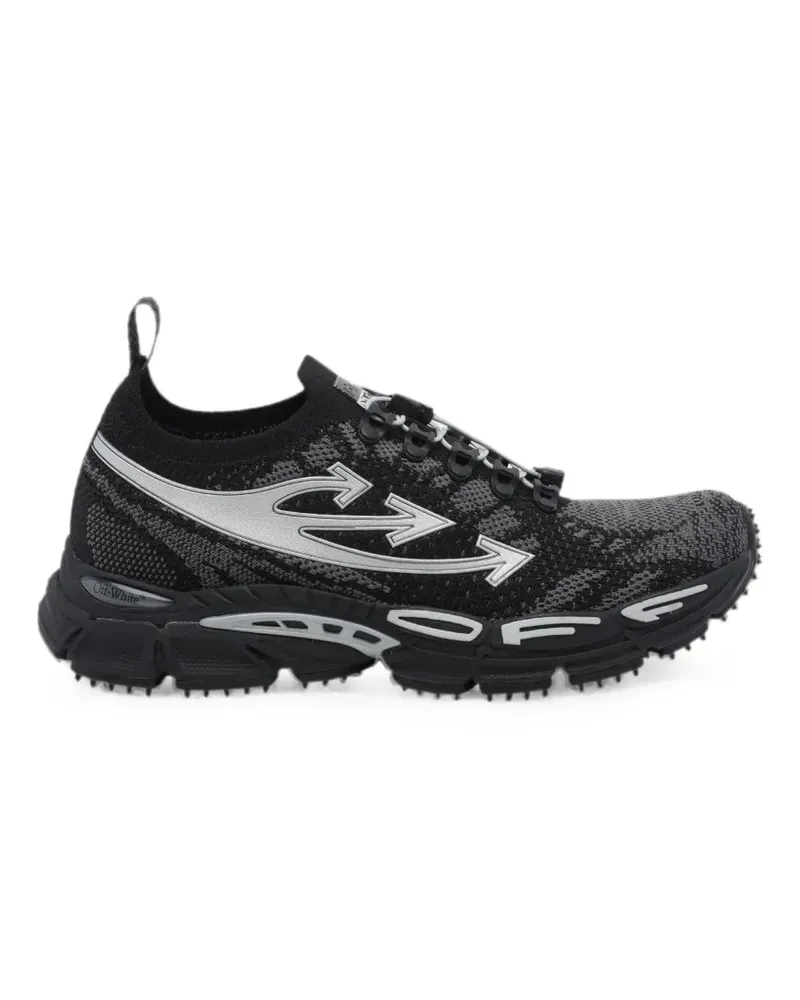 OFF-WHITE Be Right Back Strick-Sneakers - Schwarz Schwarz