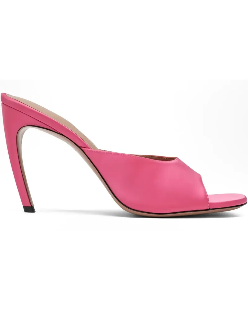 ATTICO Betta Mules mit Absatz - Rosa Rosa