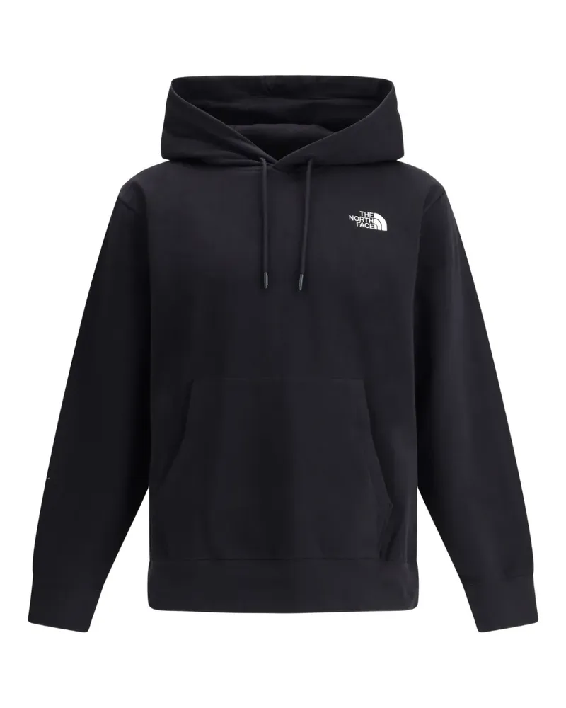 The North Face Hoodie mit Logo-Stickerei - Schwarz Schwarz