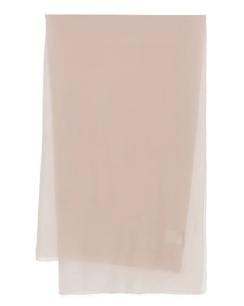 Alberta Ferretti Schal aus Seide - Nude Nude