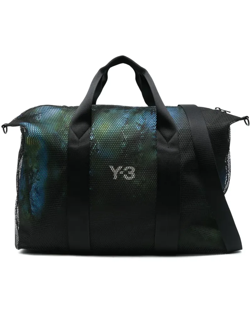 Y-3 Reisetasche aus Mesh - Schwarz Schwarz