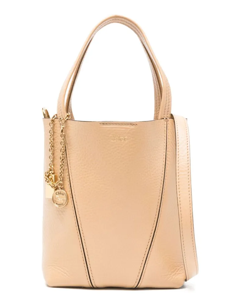 Chloé Kleine  Spin Tote Bag - Nude Nude