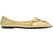 Sync Ballerinas mit spitzer Kappe - Gelb