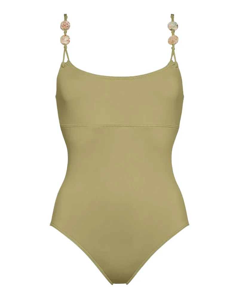 Eres Lynda bead-embellished swimsuit - Grün Grün