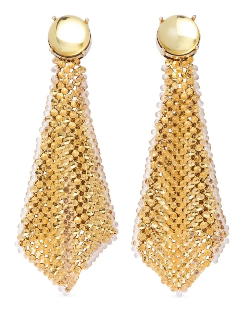 Paco Rabanne Chainmail Ohrringe - Gold Gold