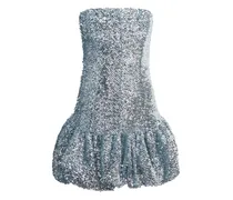 Garance Minikleid mit Pailletten - Silber