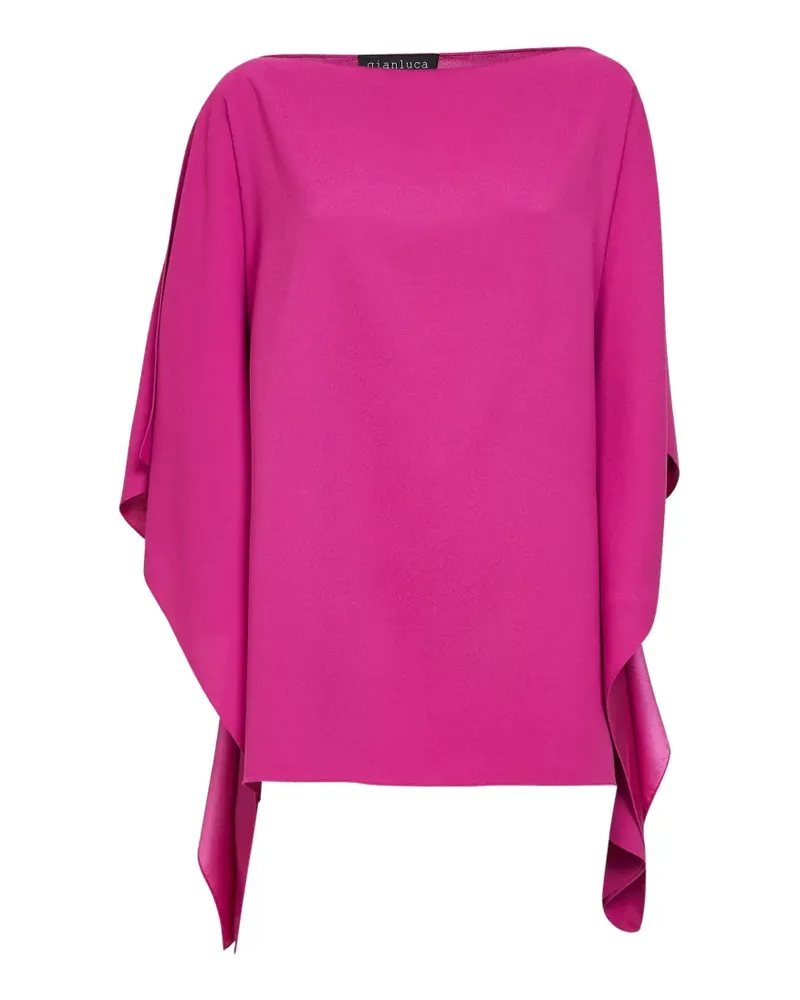 Gianluca Capannolo Drapiertes Orchid Top - Rosa Rosa