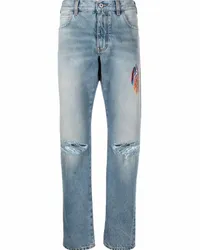 Marcelo Burlon | County of Milan Jeans mit geradem Bein Blau