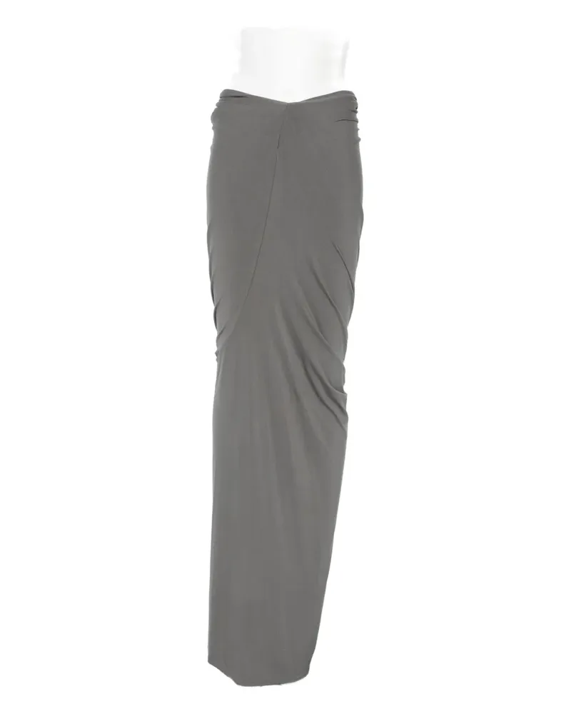 Entire Studios Lumière knotted maxi skirt - Grau Grau