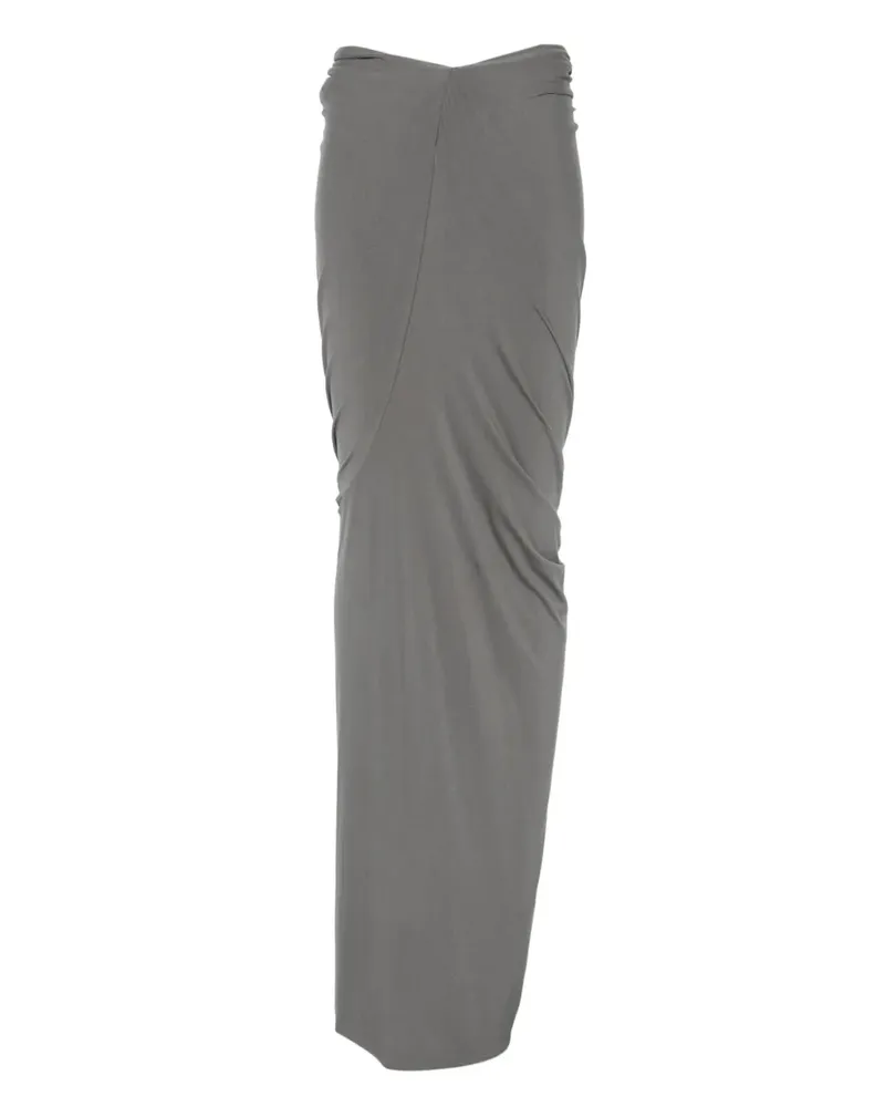 Entire Studios Lumière knotted maxi skirt - Grau Grau
