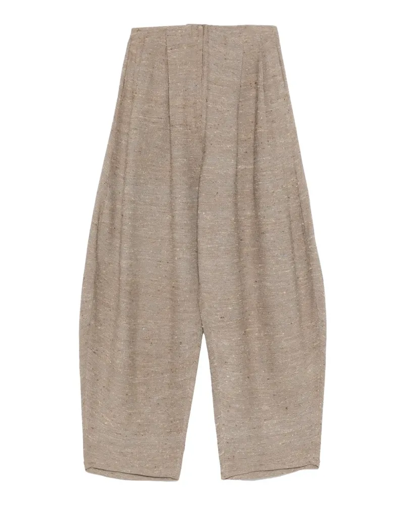 Boboutic cropped trousers - Nude Nude