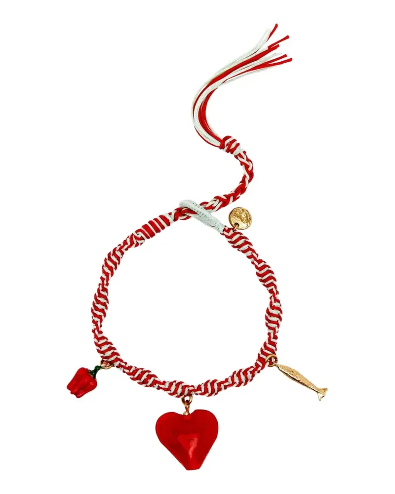 ALEMAIS heart charm bijoux barcelet - Rot Rot