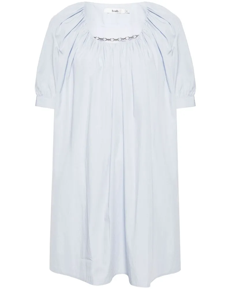 b+ab Kleid mit kurzen Ärmeln - Blau Blau