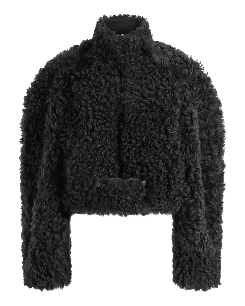 16ARLINGTON Nofre Jacke aus Shearling - Schwarz Schwarz