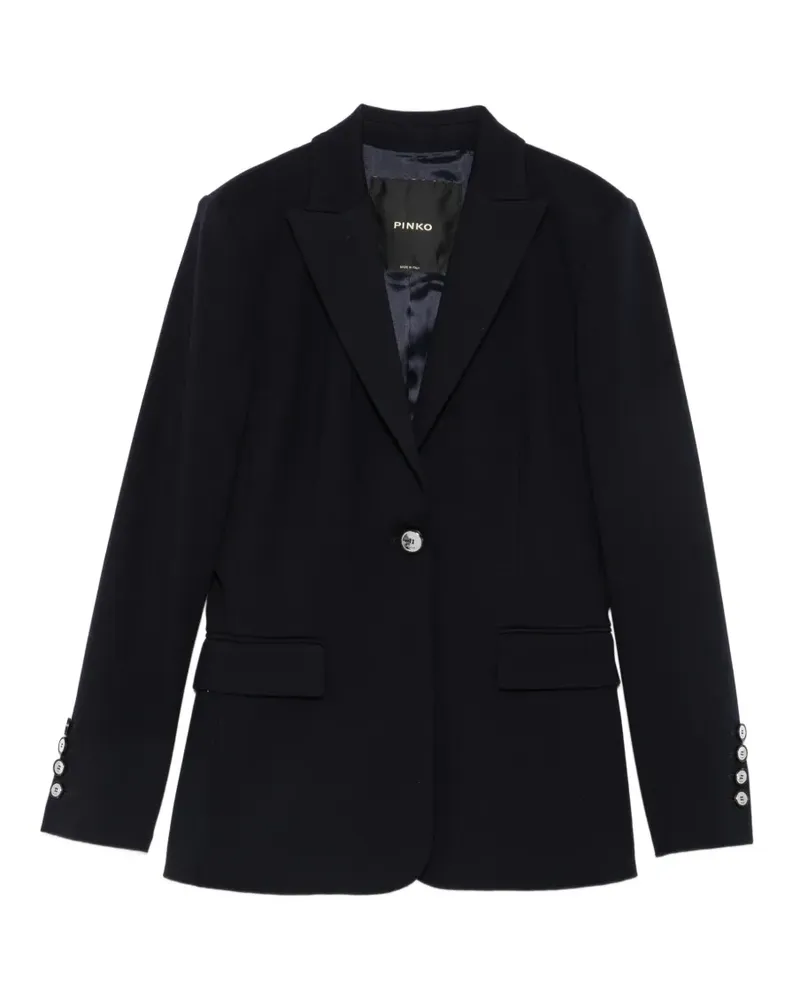 Pinko Einreihige Jacke - Blau Blau