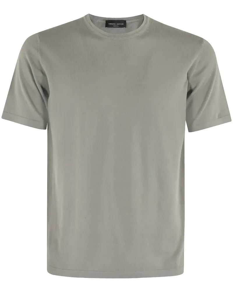 Roberto Collina Klassisches T-Shirt - Grün Grün