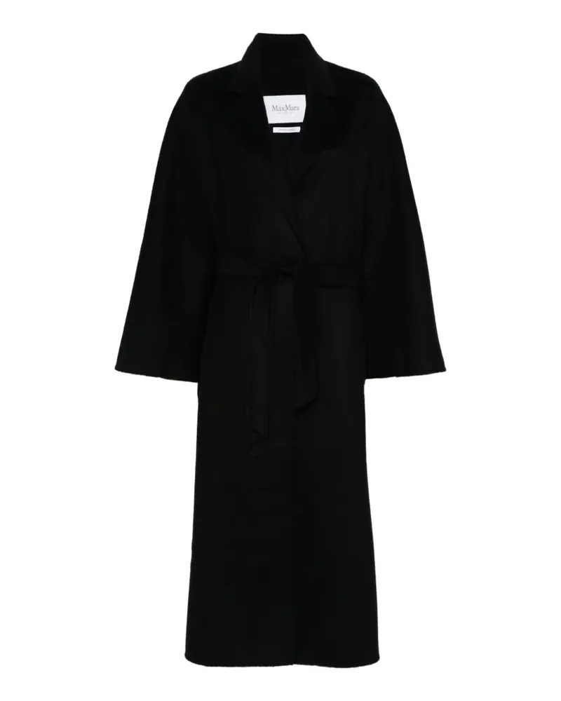 Max Mara Einreihiger Manuela Icon Mantel - Schwarz Schwarz