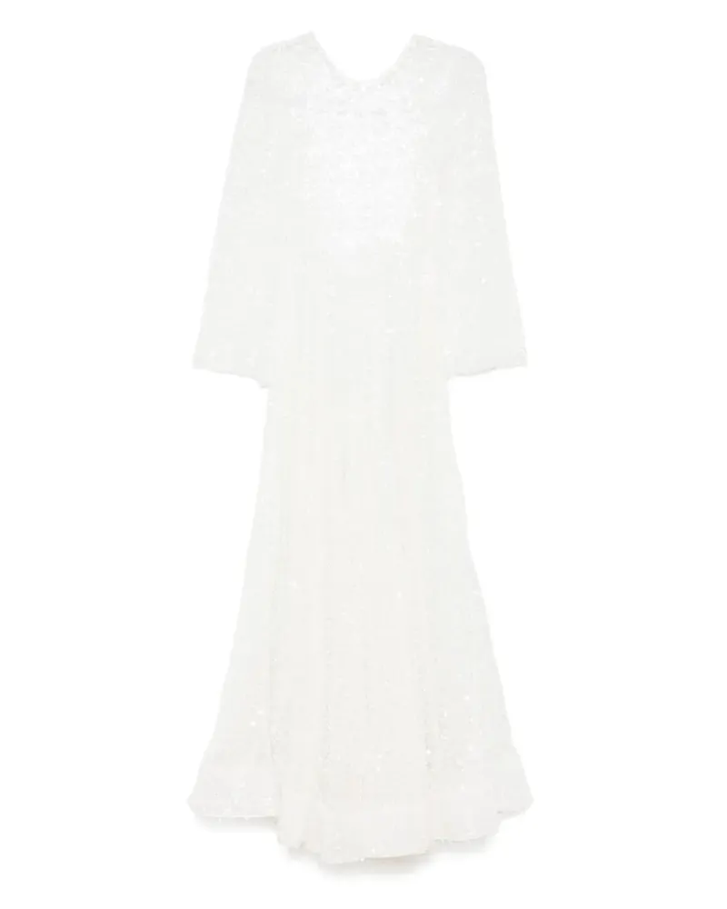 Parlor Verziertes Abendkleid - Weiß Weiß