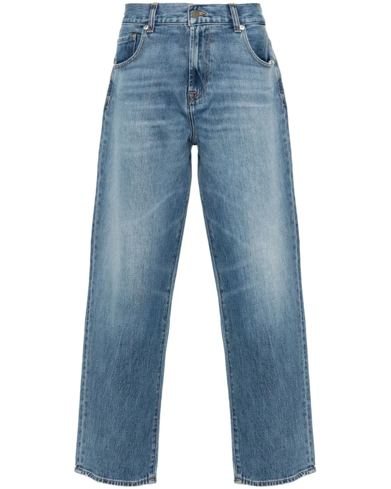 7 for all mankind Ryan Straight-Leg-Jeans - Blau Blau