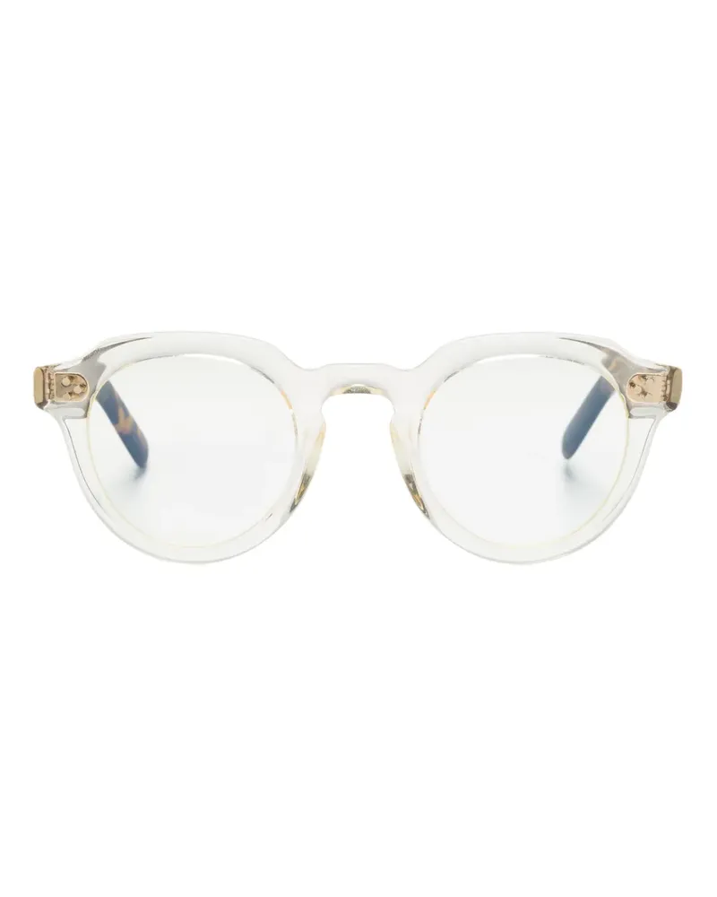 MOSCOT Gavolt Brille mit rundem Gestell - Braun Braun