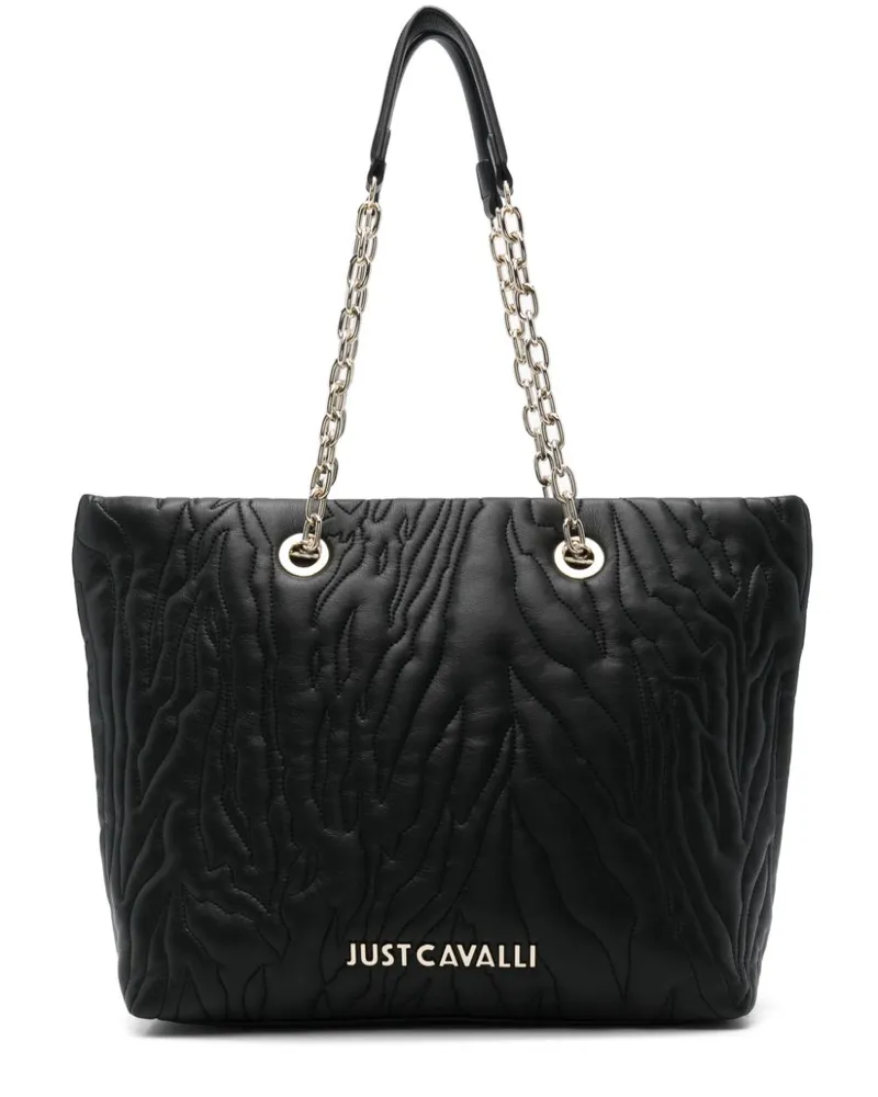 Just Cavalli Gesteppte Handtasche - Schwarz Schwarz